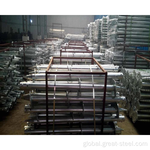 Galvanized Steel Ground Screw Pile